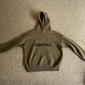 Essentials knit hoodie